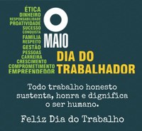 Homenagens aos Trabalhadores.